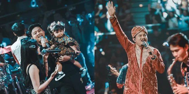 8 Potret Denny Caknan Konser di Hongkong, Cosplay Jadi Jin - Ajak Dek Cunda & Bella Bonita Naik Panggung