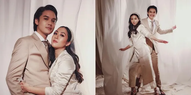 8 Potret Detail Baju Pernikahan Sherina Munaf yang Pakai Celana, Cantiknya Natural - Tetap Bikin Pangling