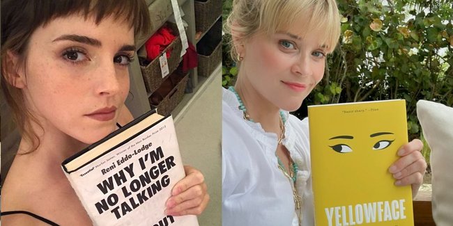 8 Potret Emma Watson sampai Reese Witherspoon yang Hobi Baca Buku - Sering Bagikan Rekomendasi Bacaan