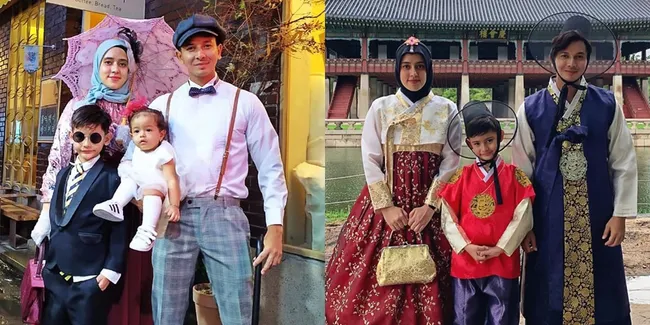 8 Potret Fairuz A Rafiq dan Keluarga Liburan Ke Korea Selatan, Kompak Banget