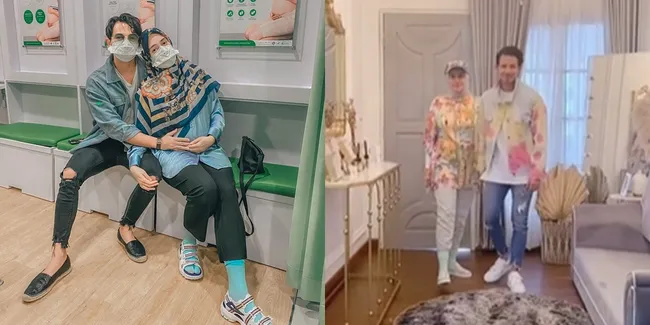 8 Potret Fairuz A Rafiq Pamer Baby Bump Kehamilan yang Ketiga, Tetap Kece Meski Perut Membuncit - Bergaya Serba Hitam Bak Lady Boss