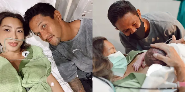 8 Potret Foto Perdana Anak Ketiga Jennifer Bachdim, Berjenis Kelamin Laki-laki Diberi Nama Kiyoji Kaynen Bachdim
