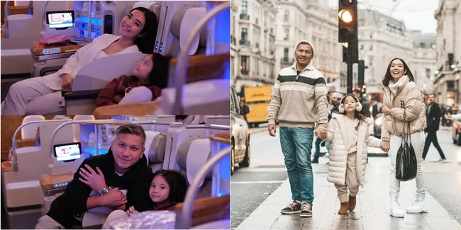 8 Potret Gading Marten dan Gisel Ajak Gempi Liburan ke London, Netizen: Sinyal 3G Aktif Lagi