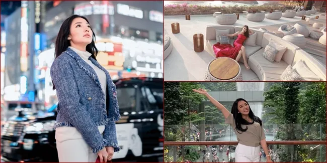 8 Potret Gaya Hidup Mewah Manda Cello Saat Liburan di Luar Negeri