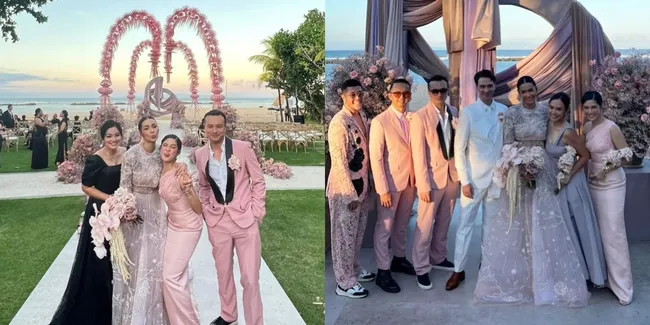 8 Potret Geng AADC Kumpul di Pernikahan Adinia Wirasti, Dian Sastrowardoyo Cantik Jadi Bridesmaid - Nicholas Saputra Kece Pakai Jas Pink