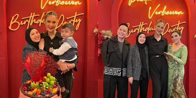 8 Potret Geng Cendol di Pesta Kejutan Ulang Tahun Paula Verhoeven, Ashanty Kembali Tampil Paling Cetar dalam Balutan Kebaya Hijau