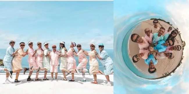 8 Potret Geng Motor The Prediksi yang Diketuai Andre Taulany Liburan ke Bali - Cosplay Jadi Baby Sitter