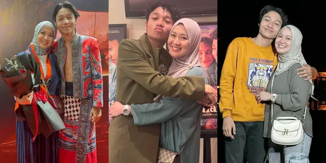 8 Potret Hangat Kiesha Alvaro & Okie Agustina, Putra Sulung Jadi Malaikat Pelindung Sang Bunda