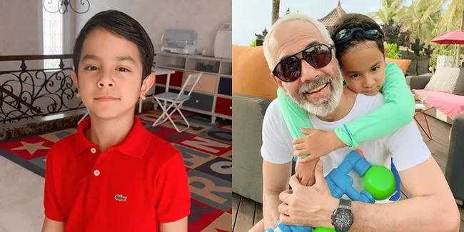 8 Potret Harneel Putra Bunga Zainal, Gantengnya Bak Boneka India - Mirip Sang Ayah