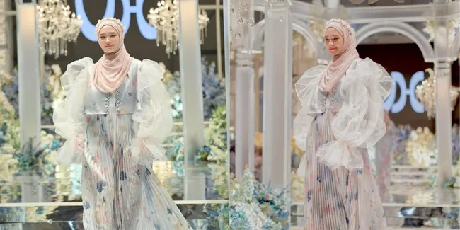 8 Potret Inara Rusli di Panggung Runway, Anggun nan Cantik Bak Bidadari