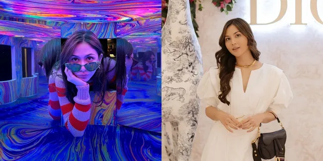 8 Potret Jessica Mila Pamer Baby Bump dalam Balutan Mini Dress Putih, Tetap Cantik Meski Bergaya Kasual Saat Periksa Kehamilan