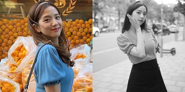8 Potret Jisoo BLACKPINK Jalan-Jalan di Swedia, Gaya Klasik Pakai Bando