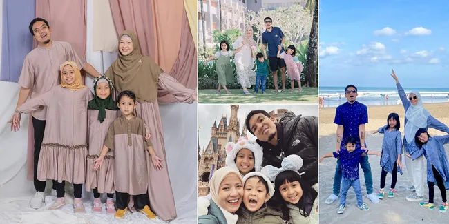 8 Potret Kebersamaan Desta dan Natasha Rizky dengan Ketiga Anaknya, Selalu Harmonis Sebelum Pilih Cerai