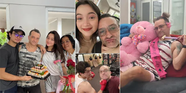 8 Potret Kebersamaan Megan Domani dan Papa Bulenya yang Ganteng dan Kocak Banget, Bikin Ngakak!