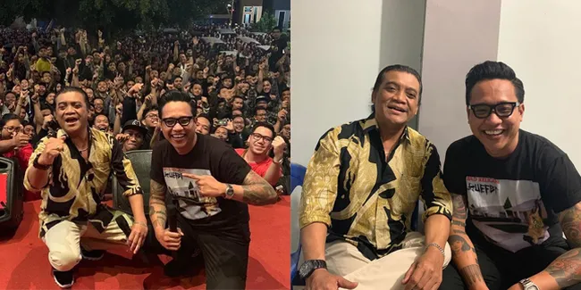 8 Potret Kenangan Gofar Hilman Bersama Didi Kempot, Dari Ngobam Sampai Bareng di Acara TV