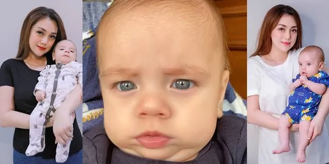 8 Potret Koa Anak Stefan William dan Celine Evangelista yang Ganteng Banget, Matanya Seperti Pakai Softlens