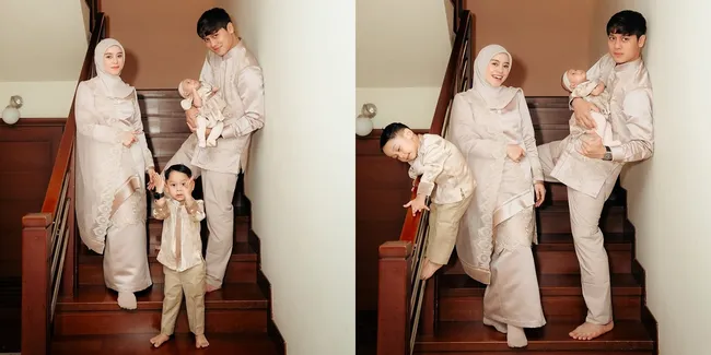 8 Potret Lesti Kejora dan Rizky Billar Lebaran Kumpul Keluarga, Gaya Abang L Bikin Gemas