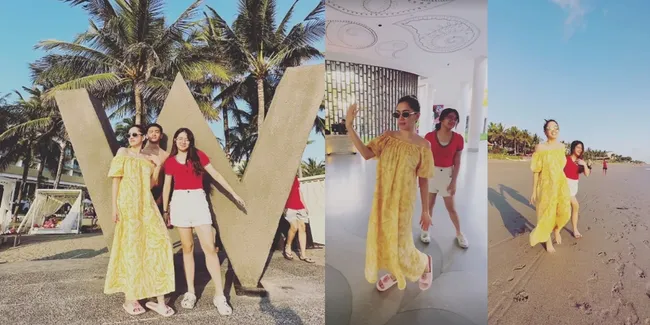 8 Potret Liburan Angel Karamoy di Bali Bareng Anak-anak, Lovely Rumangkang Makin Cantik Jadi Sorotan
