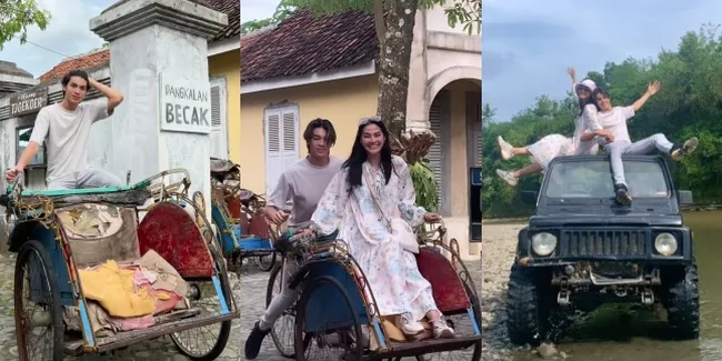 8 Potret Liburan Maudy Koesnaedy ke Gamplong Studio Milik Hanung Bramantyo, Eddy Meijer Jadi Tukang Becak Ganteng - Ternyata Nggak Bisa Naik Sepeda