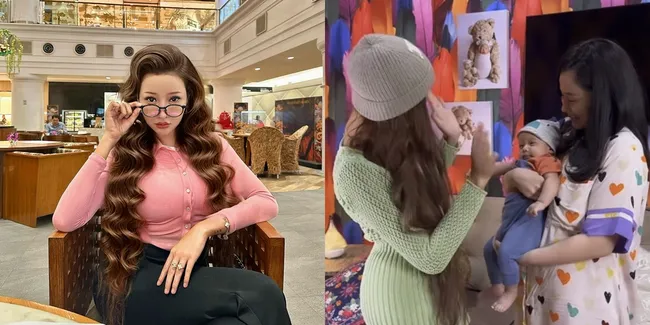 8 Potret Lucinta Luna Bersedia Jadi Suami Denise Chariesta dan Akan Botakin Kepalanya, Reaksi Baby Jaden di Luar Dugaan