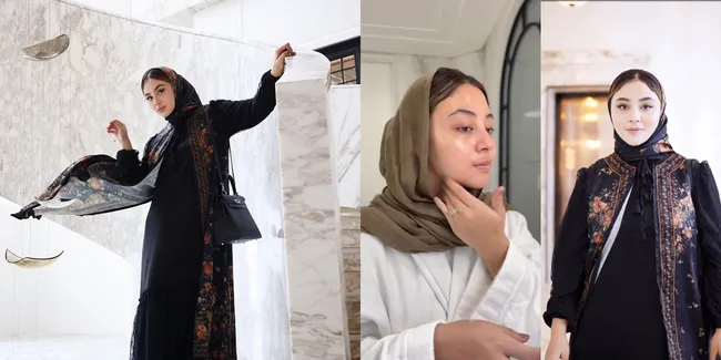 8 Potret Margin yang Makin Pede Memakai Jipon, Hijabnya Makin Banyak Memperlihatkan Rambut - Disorot Netizen