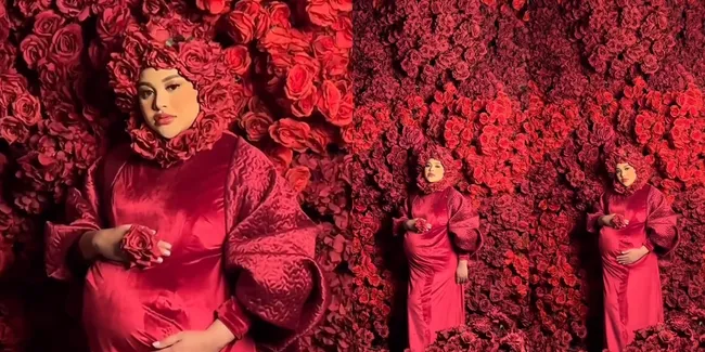 8 Potret Maternity Shoot Aurel Hermansyah yang Panen Cibiran, Bibir Disebut Kelewat Tebal - Dandanan Mirip Kekeyi