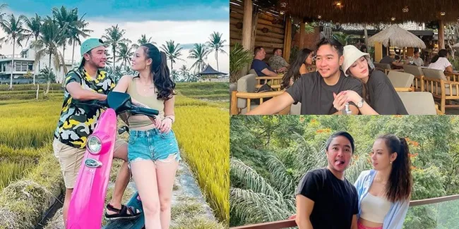 8 Potret Mesra Liburan Abash Eks Lucinta Luna dan Pacar Baru di Pulau Dewata, Ciuman Hot di Kolam Renang