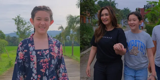 8 Potret Mikha Putri Nafa Urbach yang Cantik dan Berwajah Bule, Momen Saat Ditodong Foto Saat Jajan Jadi Sorotan