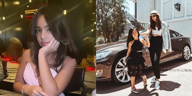 8 Potret Mikhayla Putri Nia Ramadhani yang Merasa Seperti Tante-Tante di Hari Ulang Tahunnya, Padahal Cantik dan Anggun Bergaun Pink - Kini Tumbuh Jadi Gadis Remaja