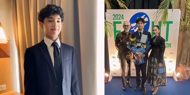 8 Potret Momen Kelulusan Karan Putra Sulung Bunga Zainal - Makin Tinggi Ngalahin Mamanya!