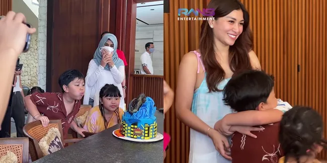 8 Potret Momen Ulang Tahun Areeq Putra Nisya Ahmad di Bali, Dapat Pelukan Hangat dari Rafathar 