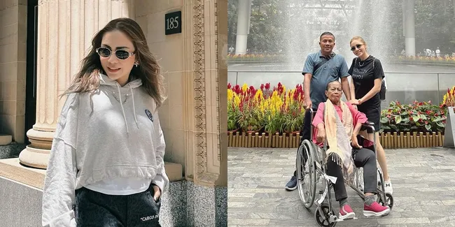 8 Potret Momo Geisha Rawat Ibunya di Rumah Sakit Singapore, Tubuhya Bengkak dan Sempat Masuk ICU - Ditangani 4 Dokter Sekaligus