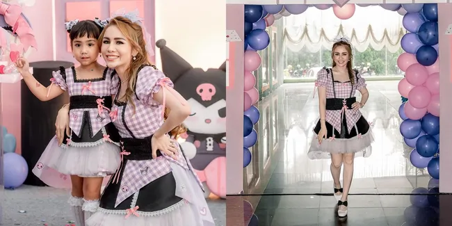 8 Potret Momo Geisha yang Tampil Ceria bak Barbie di Ulang Tahun Anaknya, Pede Kenakan Mini Dress - Akui Harus Turunkan Ego