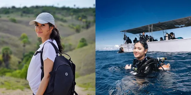 8 Potret Naysilla Mirdad Bintang Sinetron 'TERTAWAN HATI' yang Suka dengan Aktivitas Outdoor, dari Diving sampai Bungee Jumping