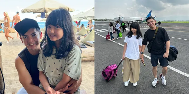 8 Potret Nicky Tirta Bareng Sang Anak yang Kini Sedang Beranjak Remaja, Sudah Seperti Pacaran 