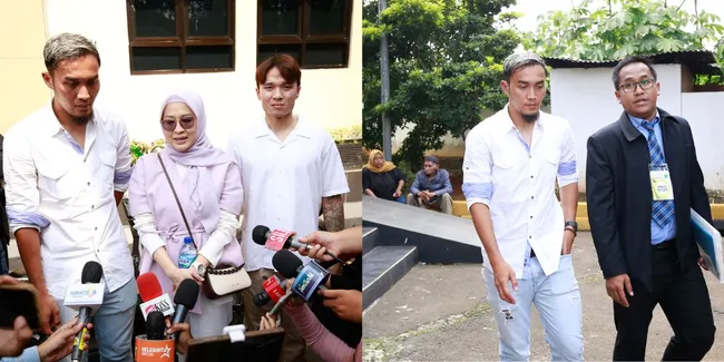8 Potret Okie Agustina dan Gunawan Dwi Cahyo Jalani Sidang Mediasi, Sama-Sama Sepakat Bercerai