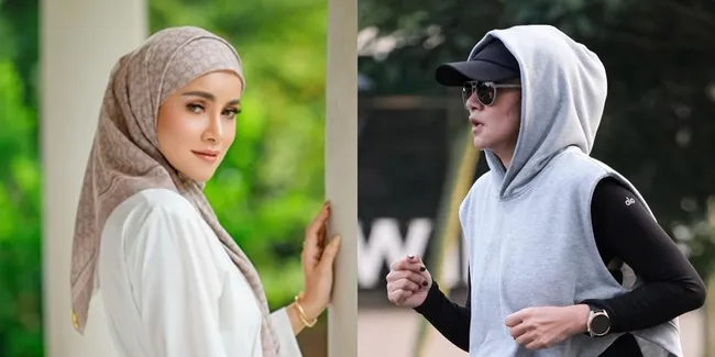 8 Potret Olla Ramlan yang Cuek Meski Pakaiannya Disebut Terlalu Ketat, Perlihatkan Area Leher - Diminta Pakai Rok