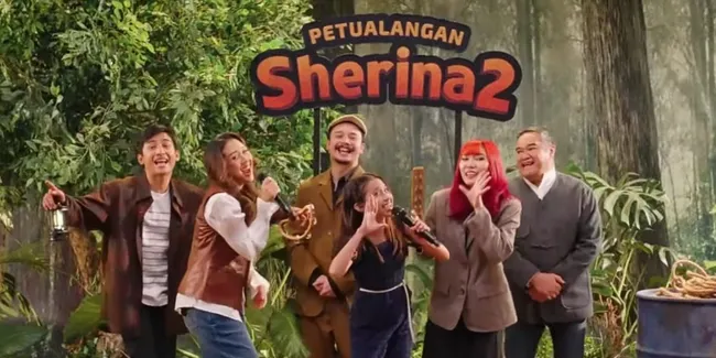 8 Potret Pemeran 'PETUALANGAN SHERINA 2' Karaoke Bareng, Isyana dan Sherina Full Senyum!