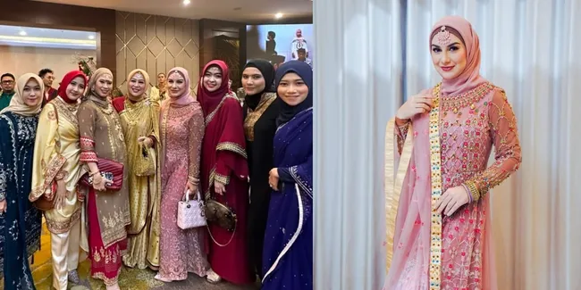 8 Potret Penampilan Irish Bella di Ulang Tahun Sonny Septian, Cantik Bak Gadis India