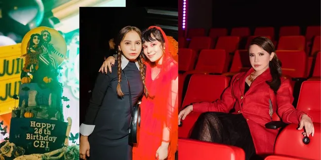 8 Potret Penampilan Rossa di Ulang Tahun Chelsea Islan, Jadi Wednesday Masih Cocok Banget