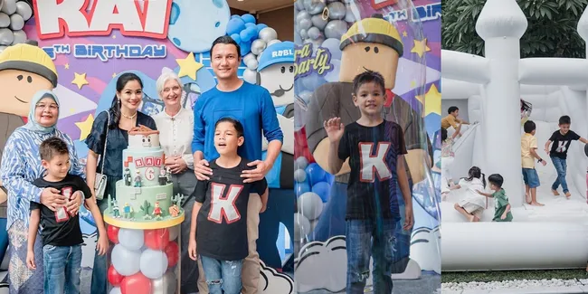 8 Potret Perayaan Ulang Tahun ke-6 Kai Anak Titi Kamal dan Christian Sugiono, Tiup Lilin di Thailand - Pesta di Jakarta
