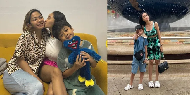 8 Potret Permesta Dhyaz, Putri Farida Nurhan yang Jarang Tersorot dan Punya Anak Cowok Ganteng Banget