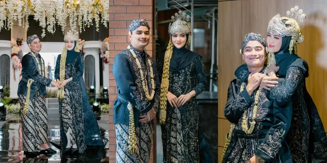 8 Potret 'Pernikahan' Alvin Faiz & Henny Rahman, Serasi Dalam Busana Adat Sunda