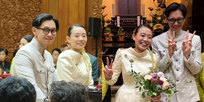 8 Potret Pernikahan Brandon Salim & Dhika Himawan, Kental Nuansa Tionghoa