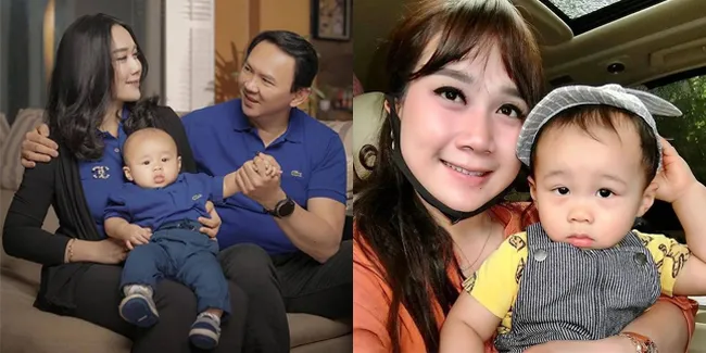 8 Potret Puput Nastiti Istri Ahok Saat Momong Baby Yosafat, Aura Keibuannya Makin Terpancar