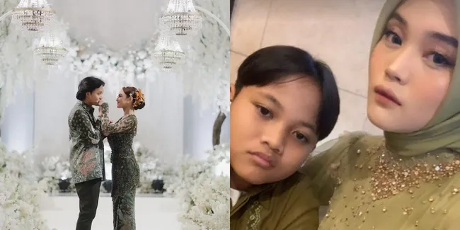 8 Potret Putri Delina di Lamaran Rizky Febian dan Mahalini, Tampil Cantik Berkebaya - Bahagia Melihat Sang Kakak Bakal Menikah