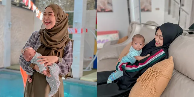 8 Potret Ria Ricis Momong Baby Moana, Sempat Dihujat Sampai Merasa Tak Pantas Jadi Ibu - Ngaku Sudah Lakukan yang Terbaik