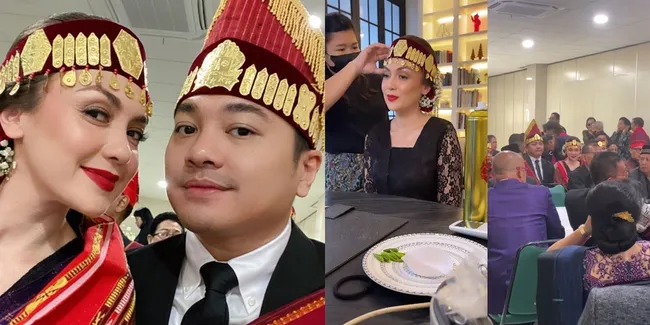 8 Potret Rianti Cartwright Jalani Proses Mangadati, Terima Marga Batak - Jalani Perkawinan Adat Sebelum Pemakaman Mertua