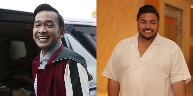 8 Potret Ruben Onsu Ikut Rayakan Idul Adha di Rumah Ivan Gunawan, Makan Ketupat Dengan Sayur Campur-Campur