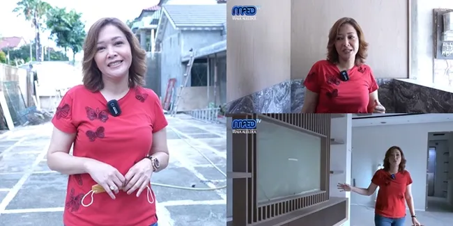 8 Potret Rumah Baru Maia Estianty Untuk Al El Dul yang Lagi Direnovasi, Mewah Bergaya Villa Afrika - Lantai Full Pakai Marmer